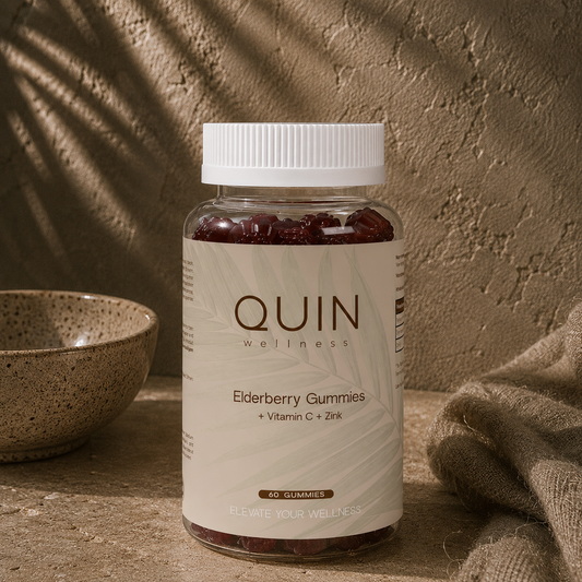 Elderberry Gummies + Vitamin C + Zink – 60 Stück
